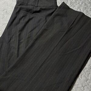 Worthington Pinstripe navy blue trouser pants size 12